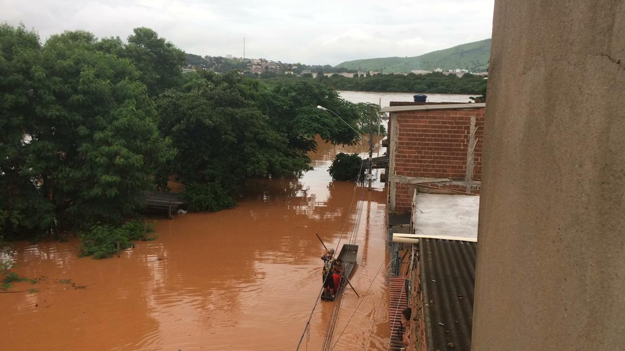 Rio Doce transborda e GV  sofre o impacto da terceira maior enchente da história do município