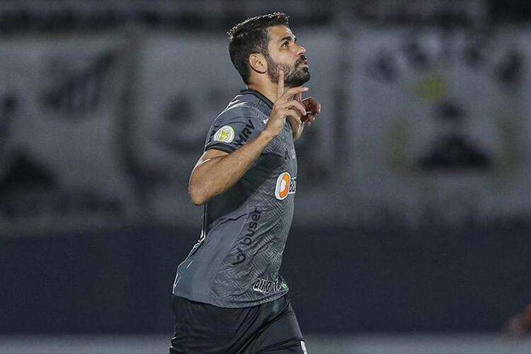 Diego Costa estreia e marca o gol do empate do Atlético contra o Bragantino