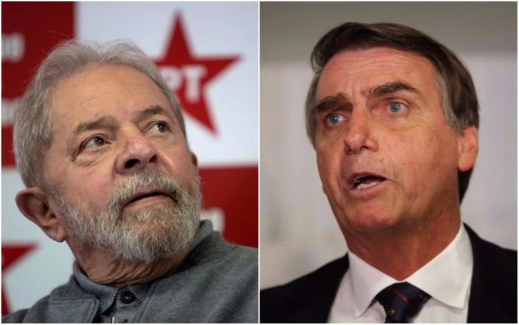  Bolsonaro aparece à frente de Lula em São Paulo, diz pesquisa