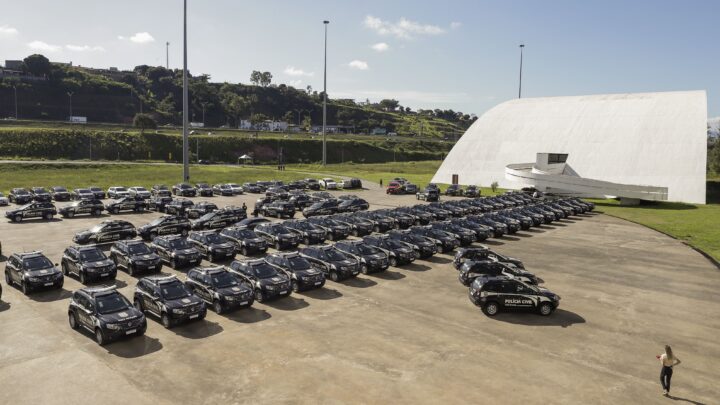 Polícia Civil recebe 131 novas viaturas para reforçar segurança em Minas