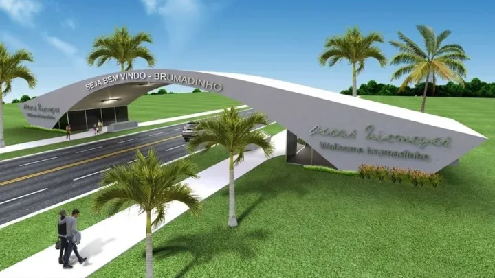 Brumadinho ganha pórtico Oscar Niemeyer no aniversário da cidade